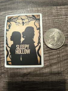 Póster Sleepy Hollow pegatina horror sin cabeza jinete caballo hombre Halloween espeluznante - Imagen 1 de 3