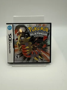 Pokémon Versión Platino (Nintendo DS, 2009) CIB, Auténtico - Imagen 1 de 4