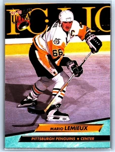 1992 Fleer Ultra - Mario Lemieux #165 - Picture 1 of 2