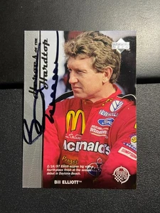 1997 Upper Deck Road To The Cup #12 Bill Elliott Autograph - Picture 1 of 1