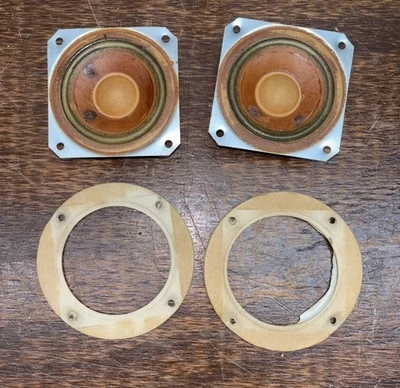 Altavoces KLH MODELO 24 TwentyFour - Tweeters de 3” - PAR - FUNCIONANDO - con junta de ajuste Foto 1 de 4