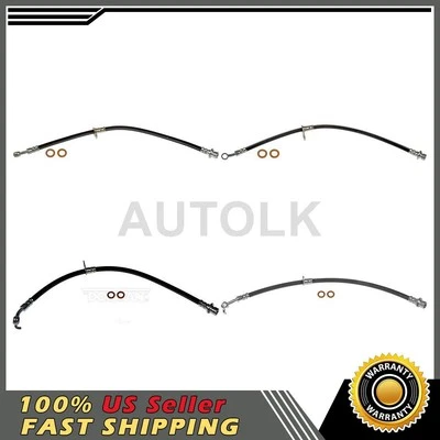 Linha de mangueira de freio Dorman compatível com 2008 2009 2010 2011 2012 Honda Accord - Imagem 1 de 4