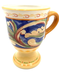 Villa Della Luna Pfaltzgraff Coffee Mug Tall Footed - Picture 1 of 8