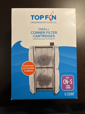Topfin Small Corner Filter, Cartridges CN – S ￼(5 Filters Included) - Image 1 of 2