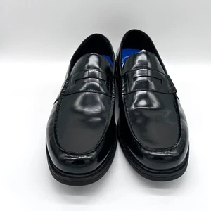 Nunn Bush Herren Größe 12W Schwarz Lincoln Halbschuh Mokassinnaht Penny Loafer Weite Passform - Bild 1 von 10
