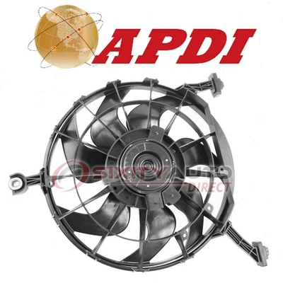 APDI Dual Radiator & Condenser Fan Assembly for 1995-1998 Oldsmobile Achieva yh Foto 1 de 4