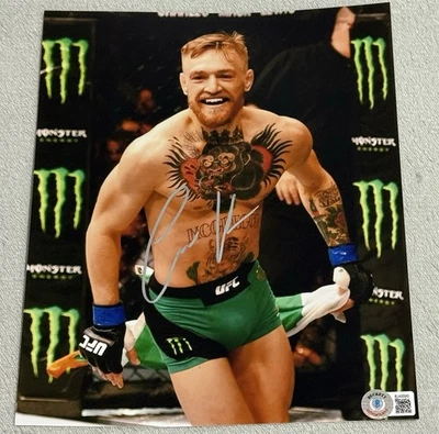 康诺·麦克格雷格 8 X 10 MMA UFC 冠军签名亲笔签名照片贝克特认证 — 第 1/3 张图片