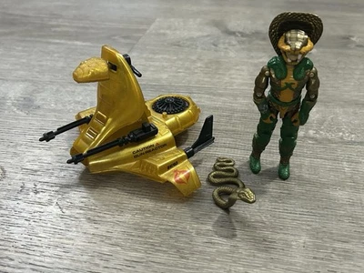 Vintage G.I. Joe Serpentor Air Chariot 1986 Hasbro 100 % completo Foto 1 de 4