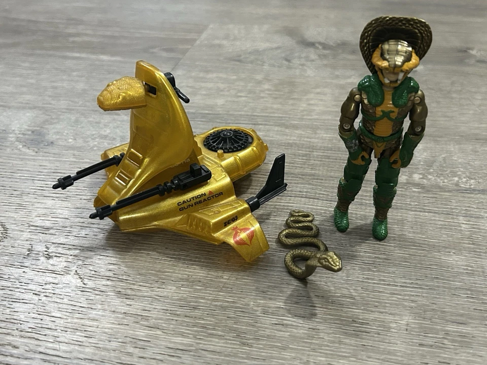 Vintage G.I. Joe Serpentor Air Chariot 1986 Hasbro 100 % completo Foto 1 de 4