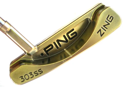 RH PING Redwood Zing 303ss Black Nickel Putter 34"  Minty Condition, Black Dot - Image 1 of 4
