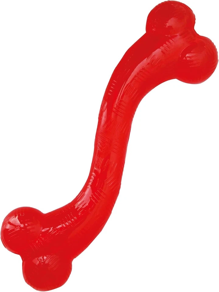 Petlove Mighty Mutts Tough Dog Toys Rubber S-bone