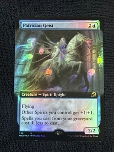 Patrizier Geist (Extended Art) Innistrad: Midnight Hunt Foil - Bild 1 von 3