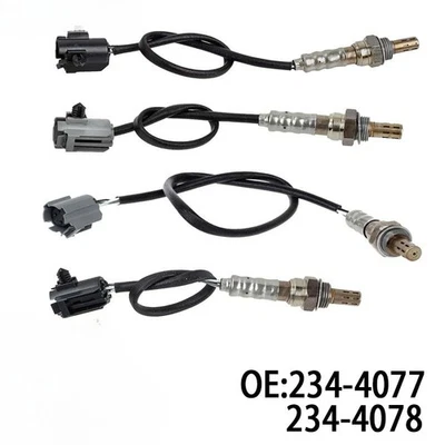 4pcs Oxygen O2 Sensor Upstream & Downstream for 2000 2001 Jeep Cherokee 4.0L Foto 1 de 4