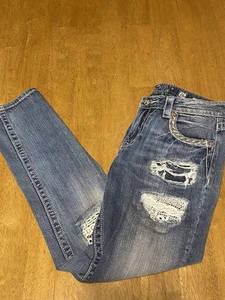 Miss Me Jeans Women’s Boyfriend Ankle 26 Y2K - Picture 1 of 20