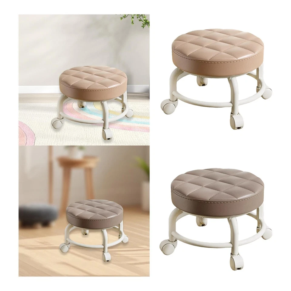 Universal Wheel Rolling Stool 25x25x20cm Low Roller Seat Heavy Duty Ergonomic - Image 1 of 1