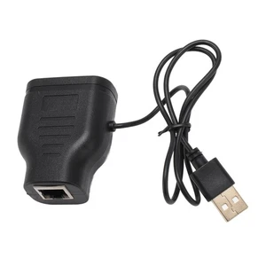 RJ45 Splitter Adapter 1 To 2 Support Two Devices Simultaneous Internet Acces NEW - Afbeelding 1 van 12