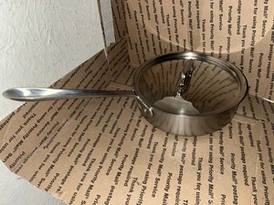All Clad 2,5 Quart Edelstahl Soßenpfanne dreilagig mit Deckel siehe Beschreibung - Bild 1 von 10