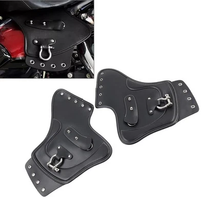 Deflector protector térmico de cuero para Harley para Honda para Suzuki Universal Foto 1 de 4