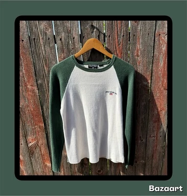 Ralph Lauren Polo Jeans Co Bandera de EE. UU. Cuello Redondo Tejido Pullover Suéter - Talla Pequeña Foto 1 de 3