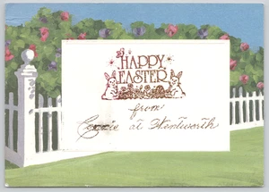 Postcard Happy Easter from Connie at Wentworth Missouri - Picture 1 of 2