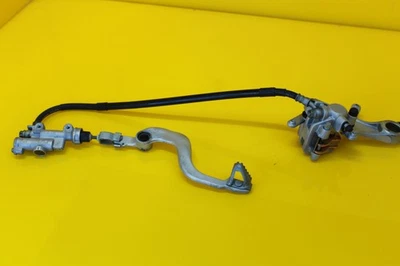 02-04 HONDA CR125R CR250R REAR BACK BRAKE CALIPER MASTER PEDAL COMPLETE - Image 1 of 4
