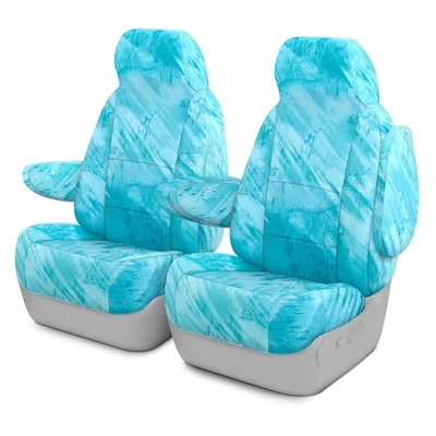For Buick Rainier 05-07 Seat Cover Realtree Fishing 2nd Row Camo Light Teal Foto 1 de 4