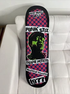 punkstix Dp pink motel black dip 10x33 Skateboard - Picture 1 of 13