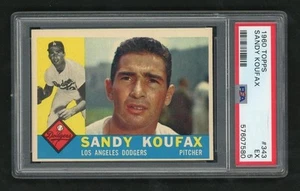 1960 Topps Sandy Koufax #343 PSA 5 - Picture 1 of 2