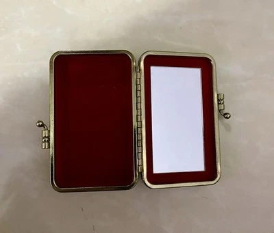 Portefeuille rouge à lèvres porte monnaie chinoise motif clé souvenir premium femme - Photo 1/3