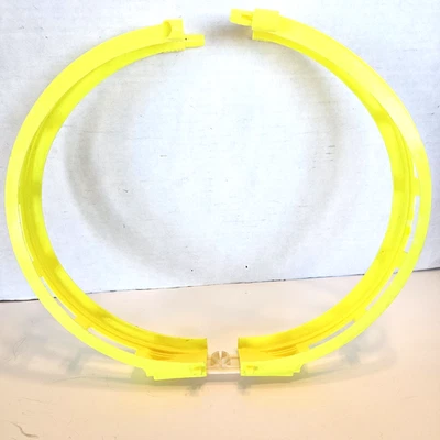 De colección Hot Wheels Mattel Sizzlers Stunt Loop Track 1970 Red Line Era Amarillo Foto 1 de 4