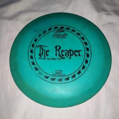 Discraft Elite Reaper Blue 172g Overstable Long Range Driver Disc Used Vintage  - Image 1 of 3