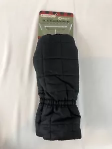 Reward Lodge Men's Solid Puffer Warm Winter Tundra Ice Scraper Mitten, Black - Bild 1 von 4