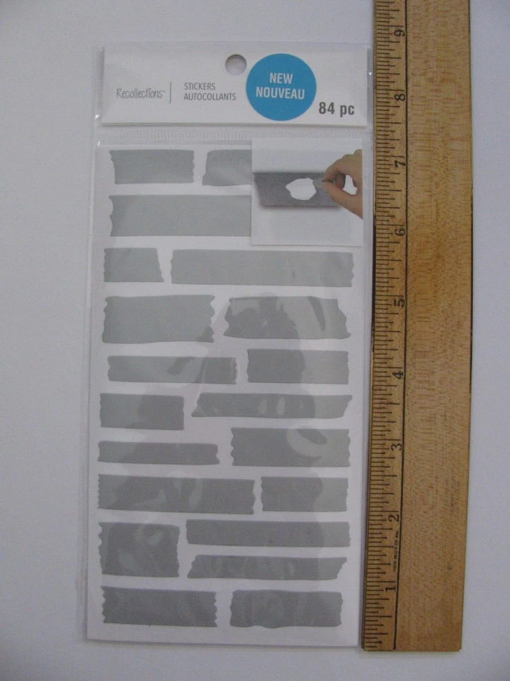Наклейки Recollections ЦАРАПИНЫ создайте свои собственные 84 шт. новые нераспакованные  - Изображение 1 из 1