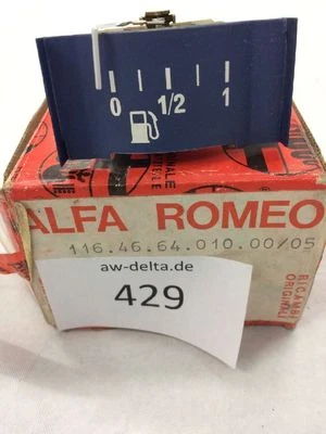 Alfa Romeo Alfetta Type 116 Fuel Gauge [429] - image 1 of 4