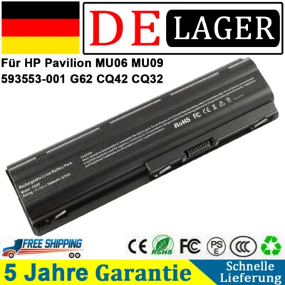 Laptop Akku MU06 MU09 593553-001 593554-001 für HP 650 655 635 240 245 250 255 - Bild 1 von 4