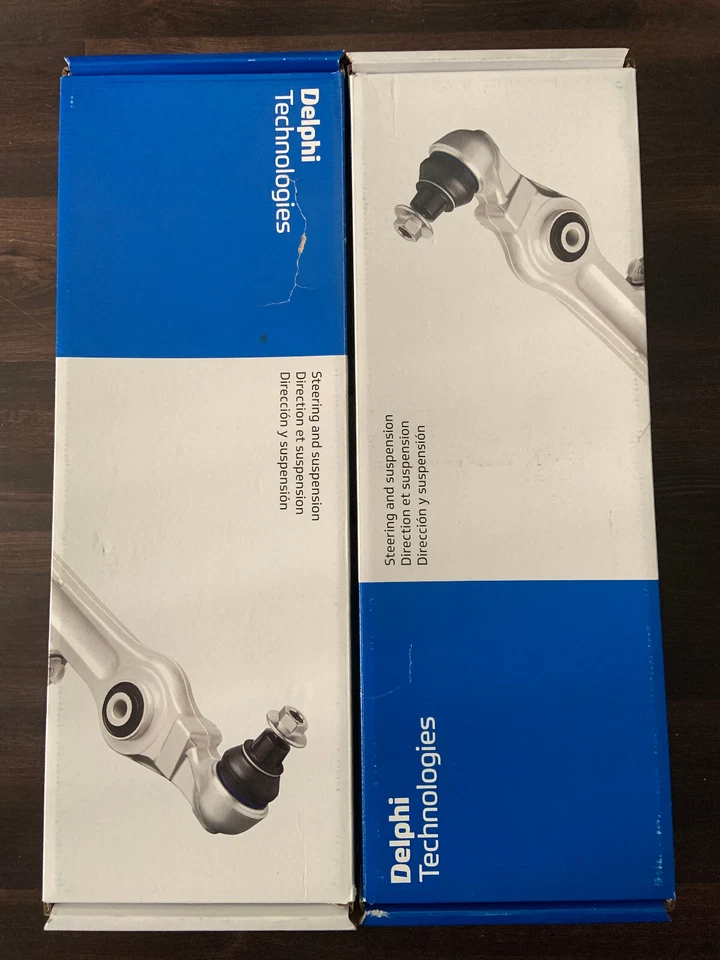 Delphi FRONT Control Arms & Ball Joint FIT AUDI A4 (2 - Driver and Passenger) - Image 1 of 4