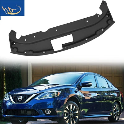 Cubierta protectora de soporte de radiador superior delantero para automóvil Nissan Sentra 2016-2019 NI1224106 Foto 1 de 4
