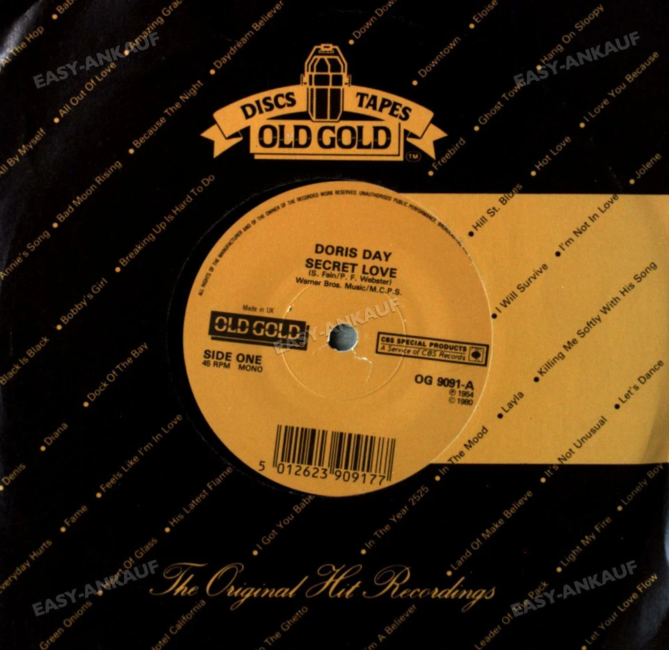 Doris Day - Secret Love 7in (VG+/VG+) ' - Image 1 of 1