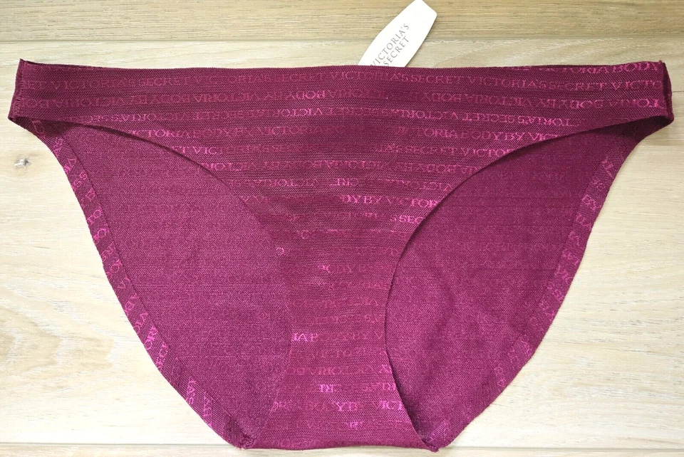 Bragas de bikini Victoria's Secret Body 2008 vintage de BBV suaves tiro bajo S nuevas con etiquetas Foto 1 de 3