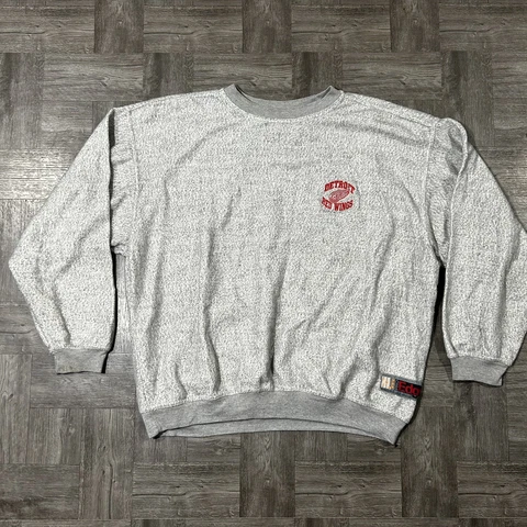 Men’s NHL Detroit Red Wings Pullover Sweatshirt Pro Edge Size  XL Cover