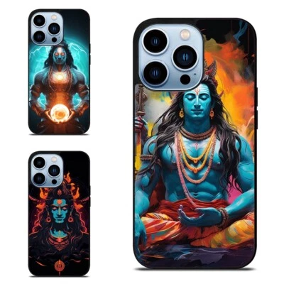 Funda TPU Indian God Shiva para Apple iPhone 11 12 13 14 15 Pro Max Foto 1 de 4