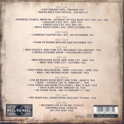 Bob Dylan Man On the Street 10 CD Boxset 1960s Music New & Sealed - Image 1 of 2