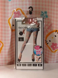 ^_^Japanese SchoolGirl Legging. Flower Print. M~L New! keep fit, nice leg effect - Picture 1 of 7