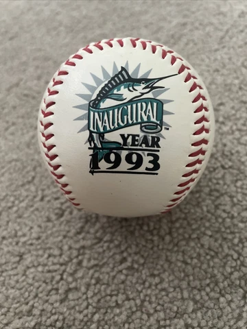 Florida/Miami Marlins 1993 Inaugural Year commemorative Baseball Limited Edit Cover