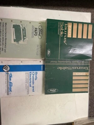 Ford Taurus y Mercury Sable 1993 taller de servicio taller de reparación conjunto manual + Foto 1 de 4