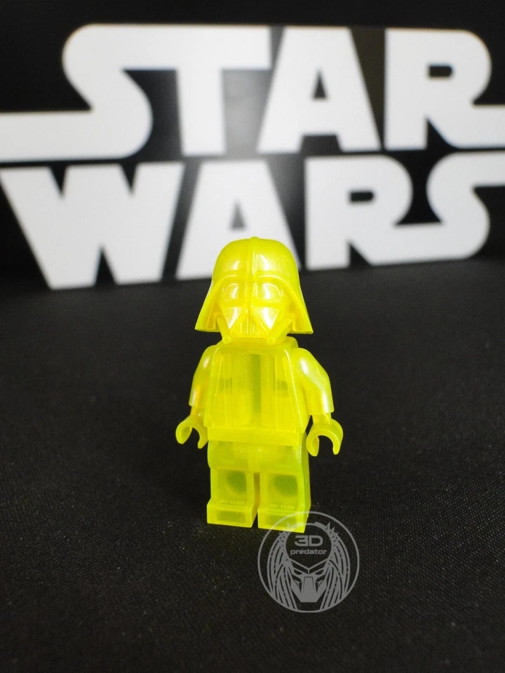 Darth Vader Prototype - Satin Trans-Yellow Star Wars™® ORIGINAL LEGO® Figure - Bild 1 von 1
