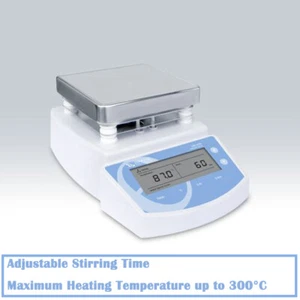 Digital Lab Hotplate Magnetic Stirrer Heating Mixer Stirring Volume 0 to 2000mL - Picture 1 of 4