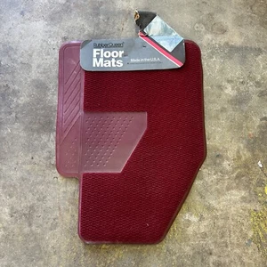 NOS Rubber Queen Van Floor Mats Dodge Caravan Voyager Chevy Lumina Ford Aerostar - Picture 1 of 5
