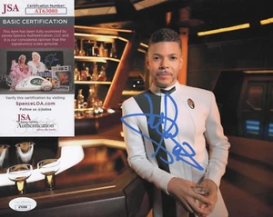 Foto firmada por Wilson Cruz de 8x10 con certificado de autenticidad JSA #AT63080 Star Trek Discovery - Imagen 1 de 2
