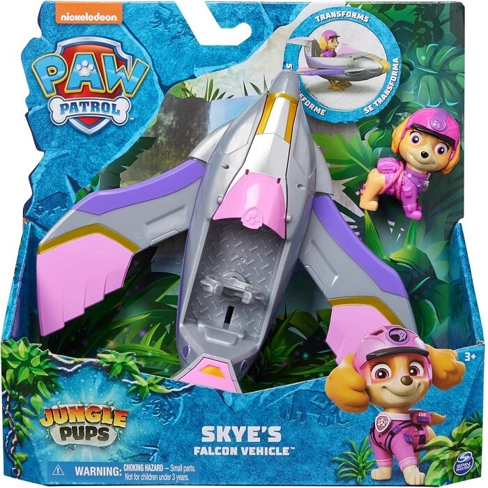 Spin Master Paw Patrol Jungle Pups, Veicolo Falco di Skye - Immagine 1 di 1